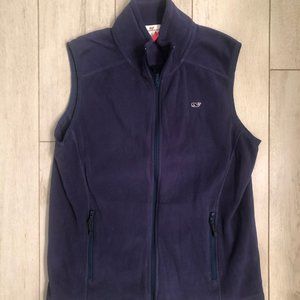 Navy Fleece Vineyard Vines Vest
